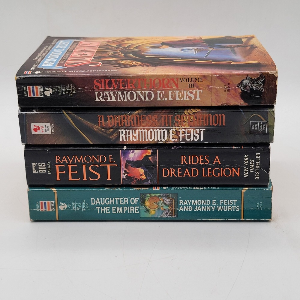 Raymond E. Feist Riftwar Saga Empire Demonwar 4 Book Lot Paperback Good‎